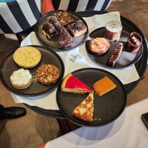 Opciones de postres