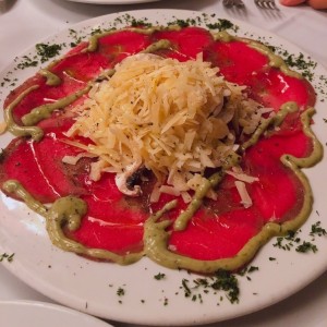 carpaccio de lomito