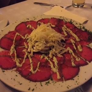 carpaccio de lomito