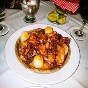Pulpo a la Gallega.