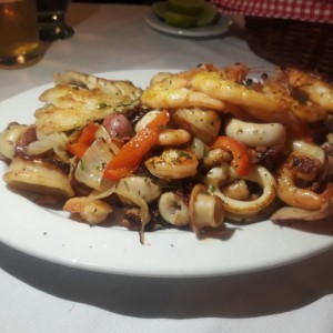 parrilla especial de mariscos