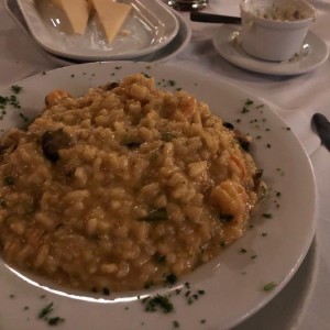Risotto de Camarones y Hongos ??