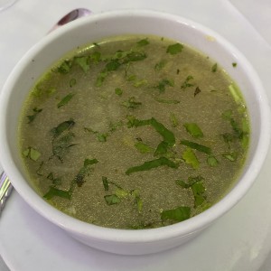 Consome de la casa de mero 