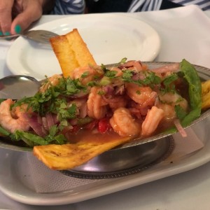 ceviche de camarones