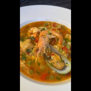 Asopado de mariscos 
