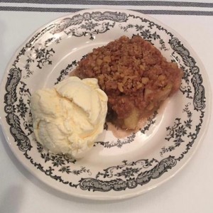 Crumble de Manzana