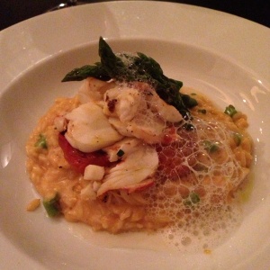 Risotto de Langosta! Divino!