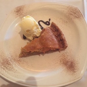 Pie de Manzana con Helado