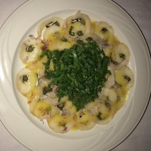 Carpaccio de Mero