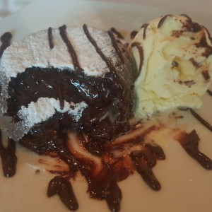 fondant de chocolate