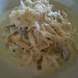 Fetuccini alla ruota.