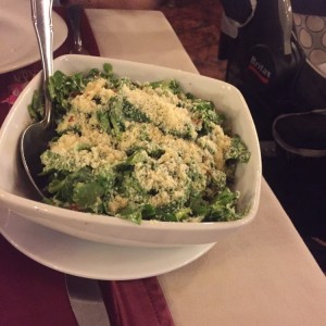 ensalada cesar de berro