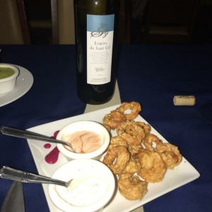 Camarones y Calamares Rebozados, Excelentes