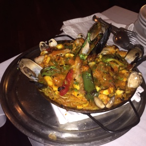 Paella de pasta