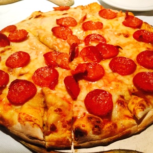 Pizza diavola doble masa