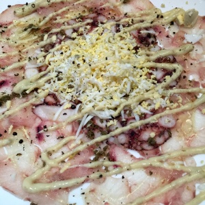 Carpaccio del mar