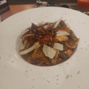 Raviolis de cordero