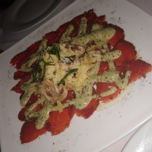 Carpaccio de Res