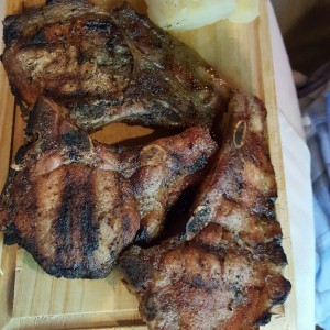 chuletas a las brasas