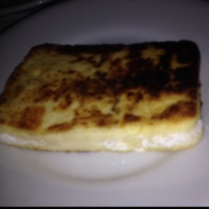 queso a la plancha, muy bueno