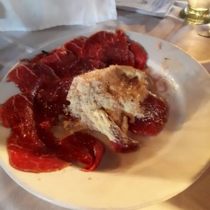 Carpaccio de lomito