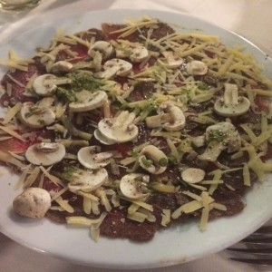 carpaccio de lomito