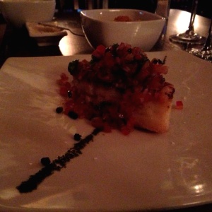 Dorado pico de gallo 