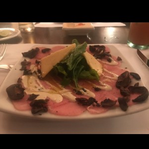 carpaccio de lomito
