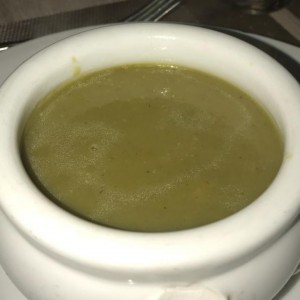 Crema de Ajoporro, Muy Buena