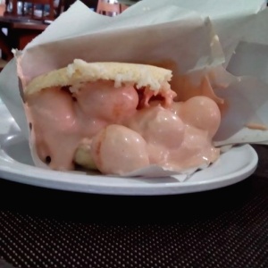 Arepa de Huevo de Codorniz