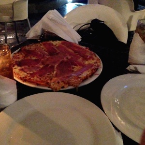 Pizza prosciutto