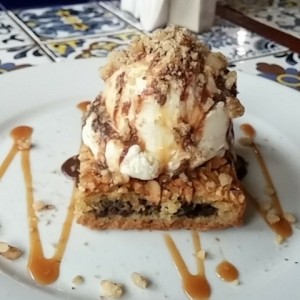 Almendras y helado