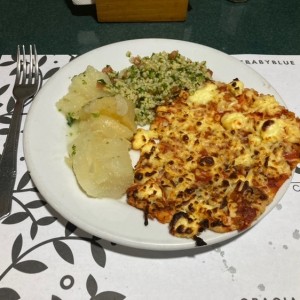 Milanesa de pollo a la parmesana