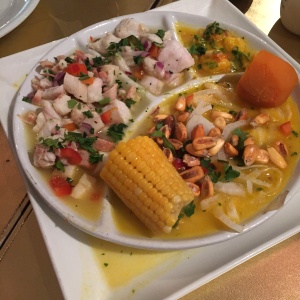 Ceviche de degustacion