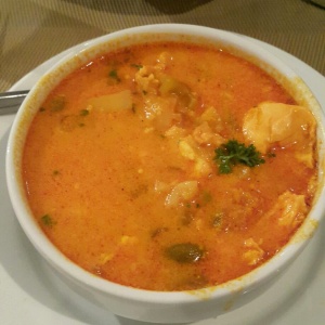 Chupe de camarones