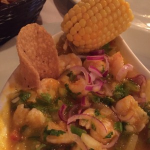 Ceviche de camarones