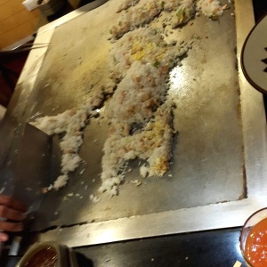Trio estilo hibachi