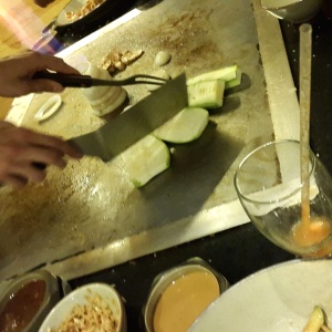 Trio estilo hibachi