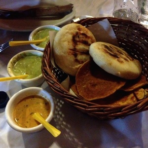 Arepas y cachapita