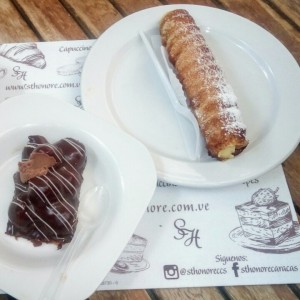 Profiterol y Cannoli
