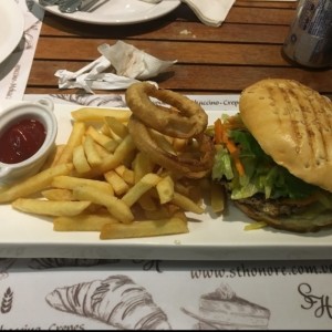 Hamburguesa de pollo
