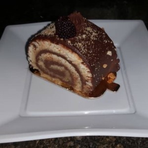 Dulce Brazo Gitano de Chocolate