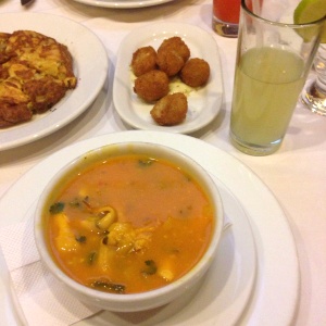 Sopa de mariscos
