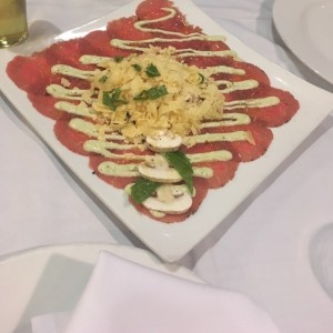 carpacho de lomito