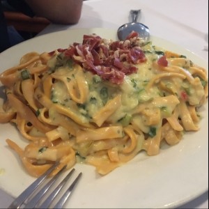 fettuccini alla routa
