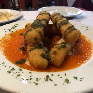 dedos de motzarella