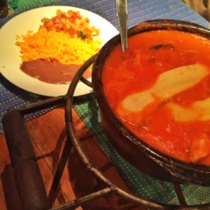 Molcajete de pollo