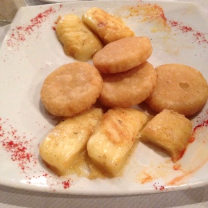 Arepitas con queso a la plancha ??