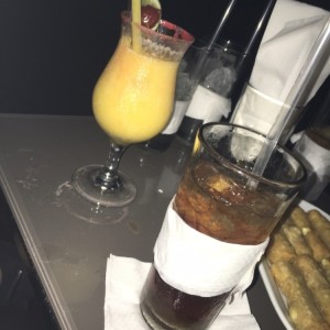 Daiquiri de melocoton/ cubalibre