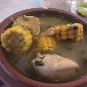 sopa de pollo poderosa 